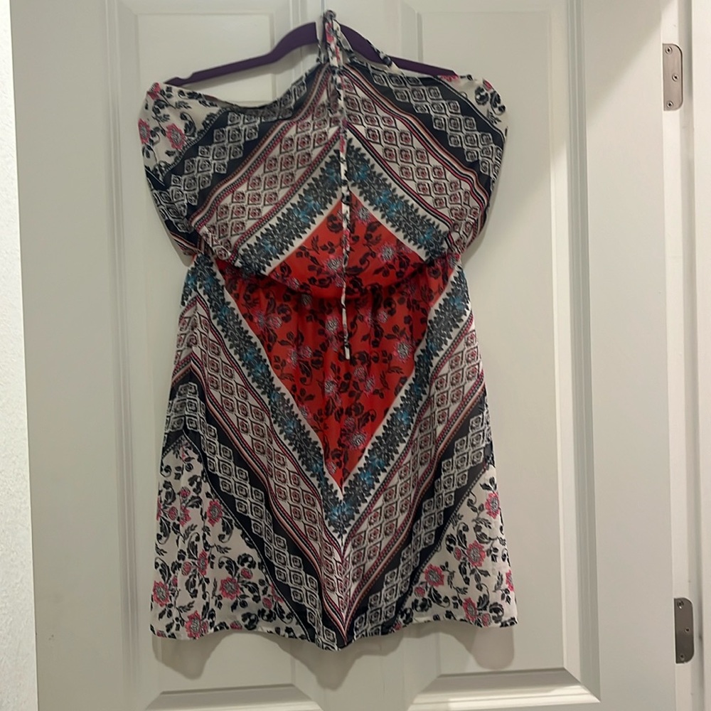 Size m halter tie express dress